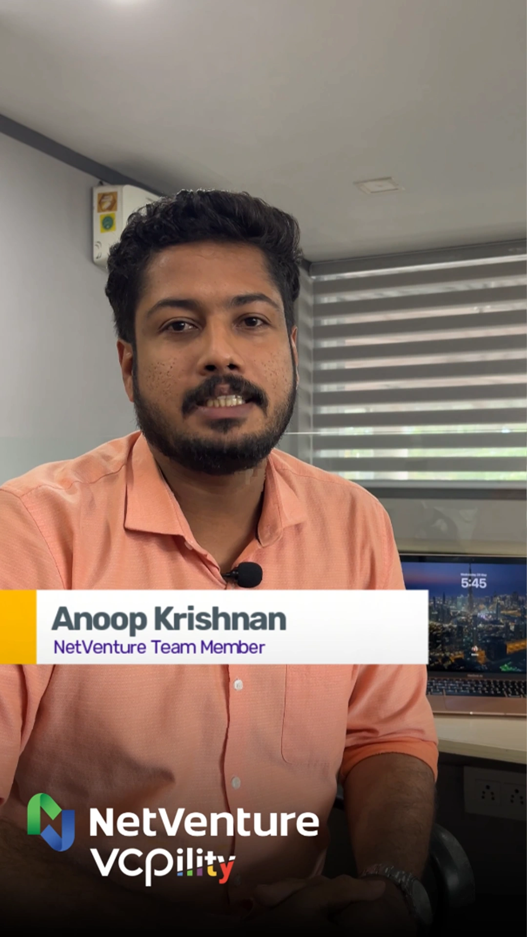 Anoop Krishnan, NetVenture Team Member