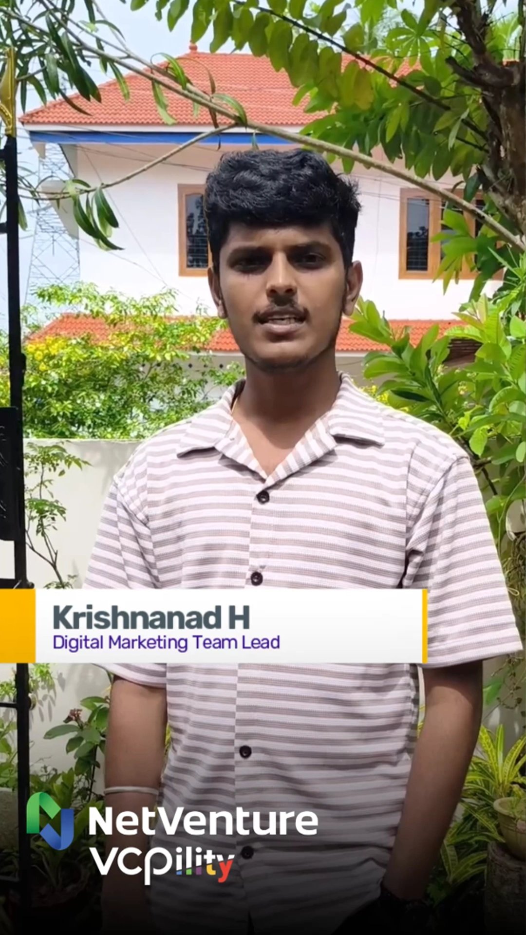Krishnanad H, Digital Marketing Team Lead